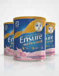 Ensure NutriVigor Strawberry Flavour Nutritional Shake  (850g)